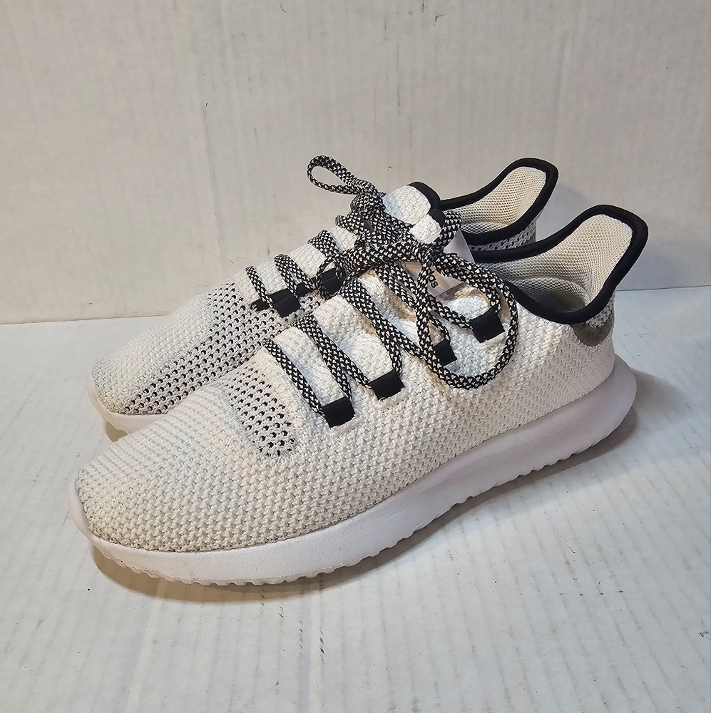 Adidas Tubular Shadow Ivory Men's Size 9.5 CQ0929 Great Pre-owned Condition